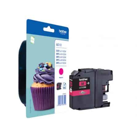 LC-123 M Cartouche d'encre Brother - Magenta