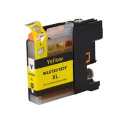 LC-125 Y Cartouche d'encre compatible Brother - Jaune