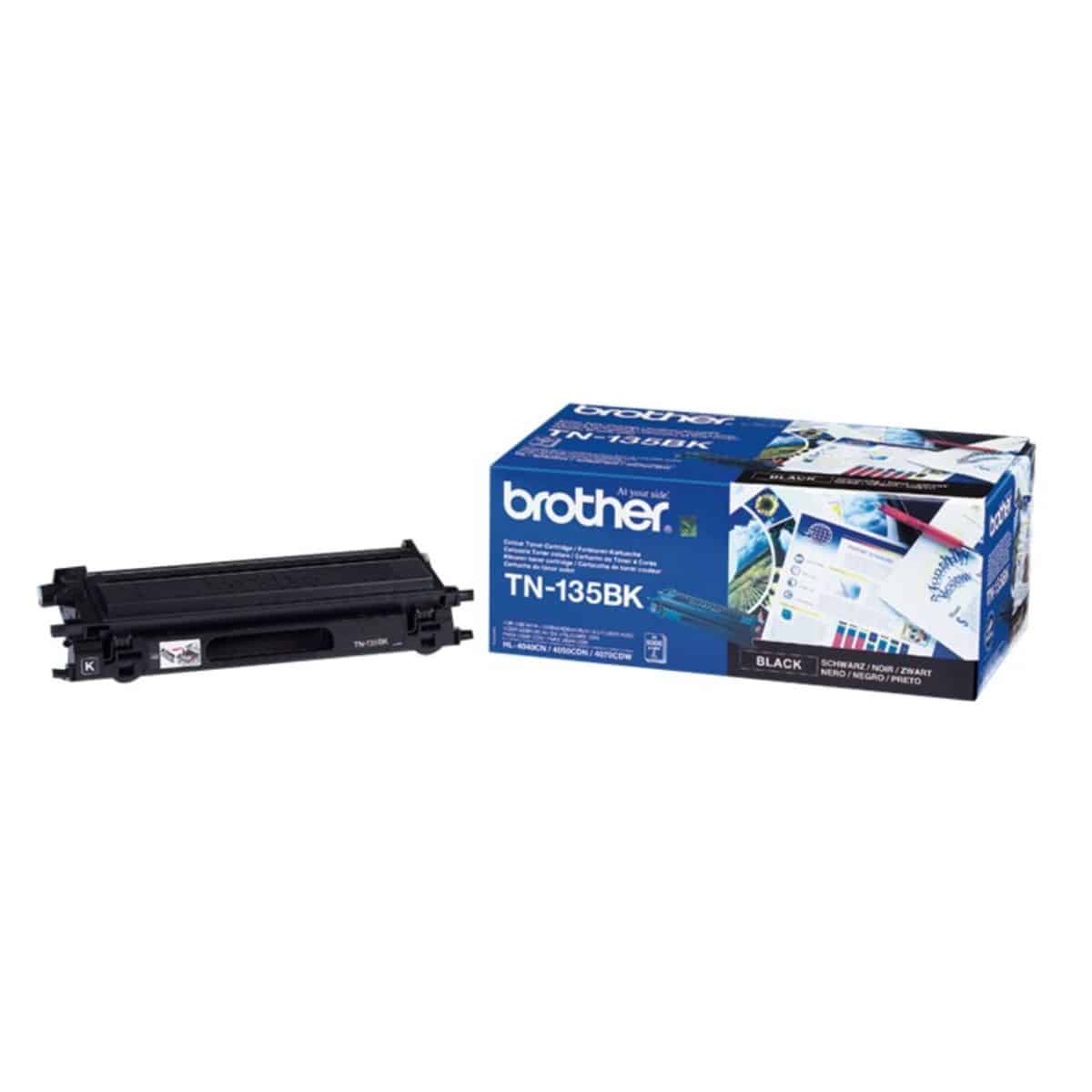 TN 135 BK Toner laser Brother - Noir