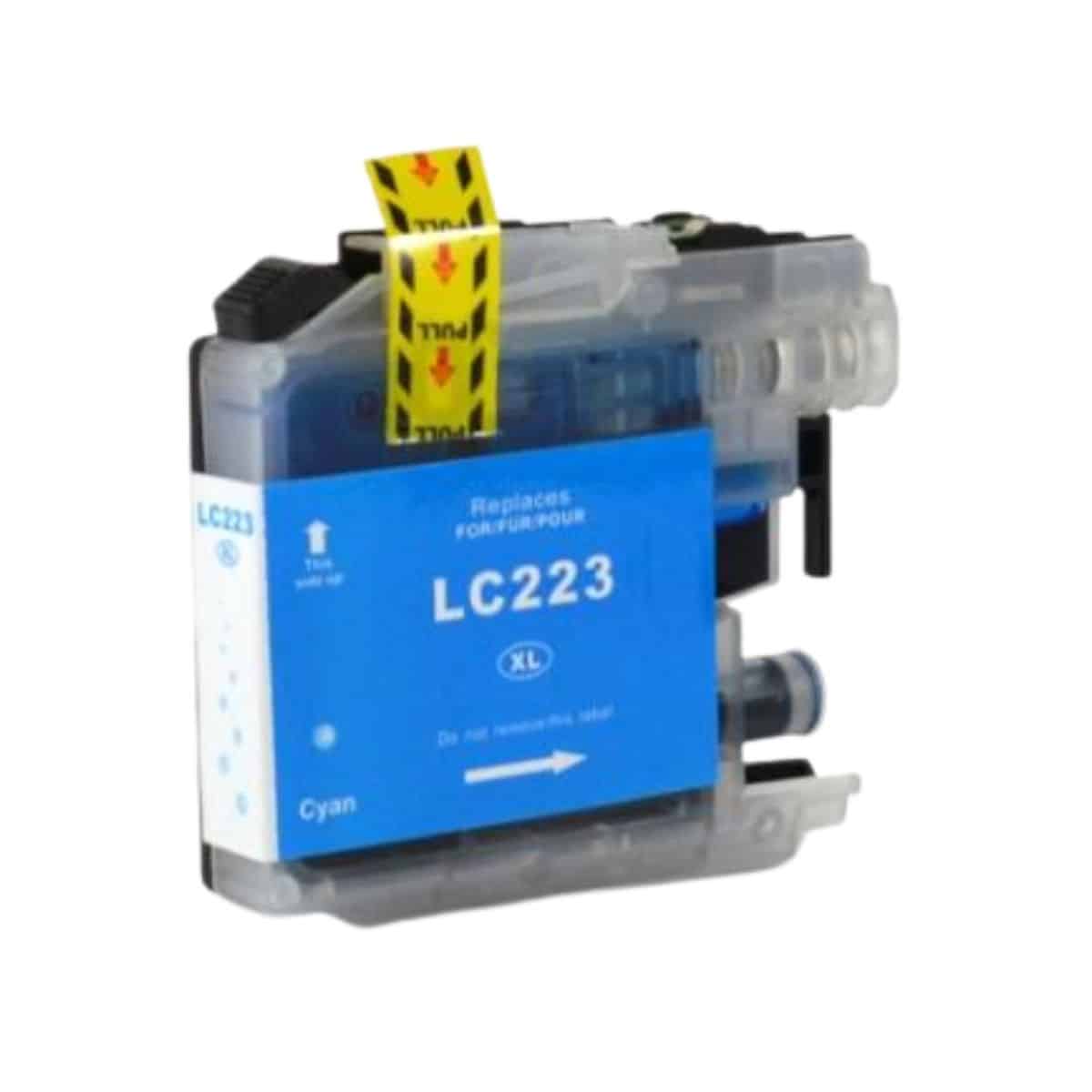 LC-223 C Cartouche d'encre compatible Brother - Cyan