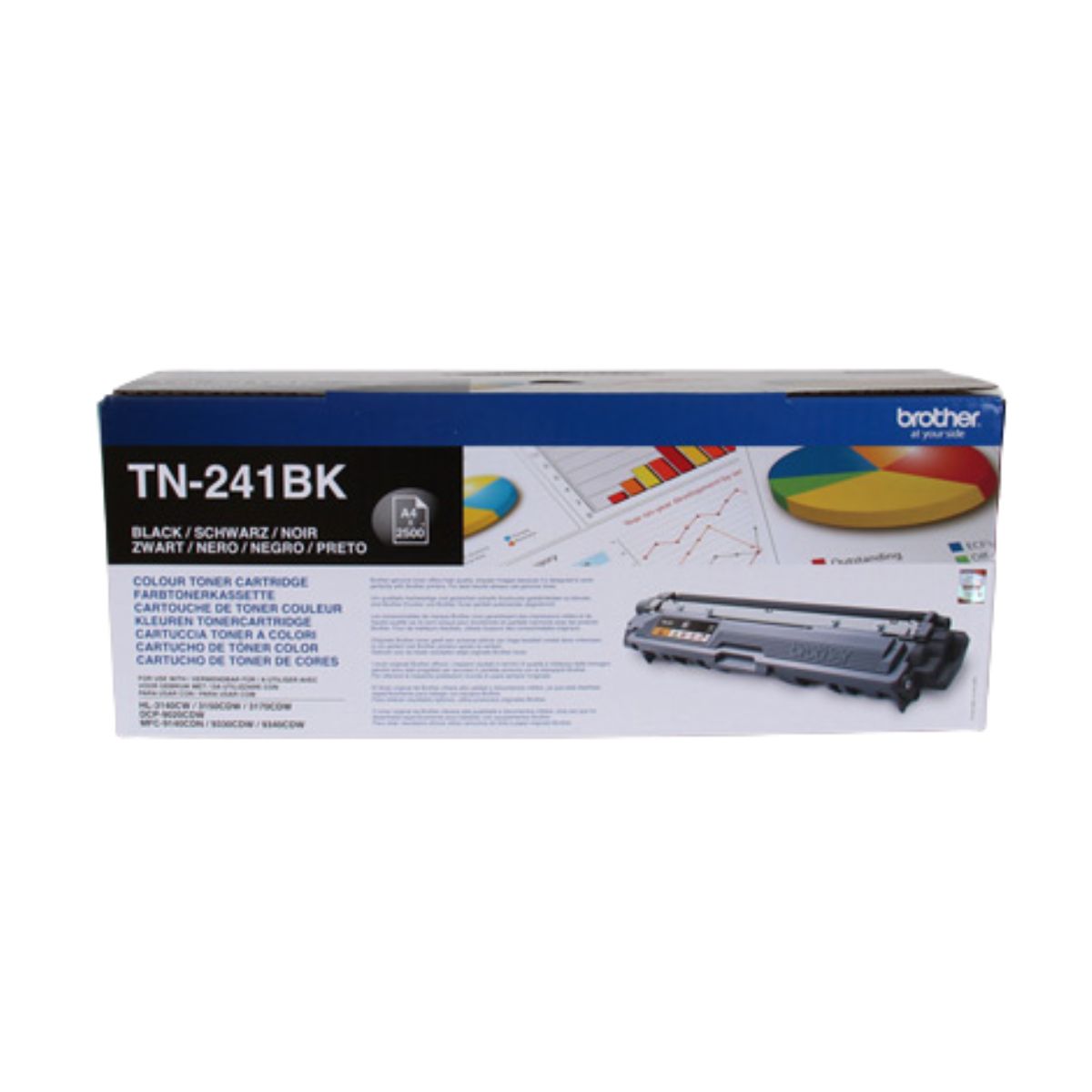 TN 241 BK Toner laser Brother - Noir