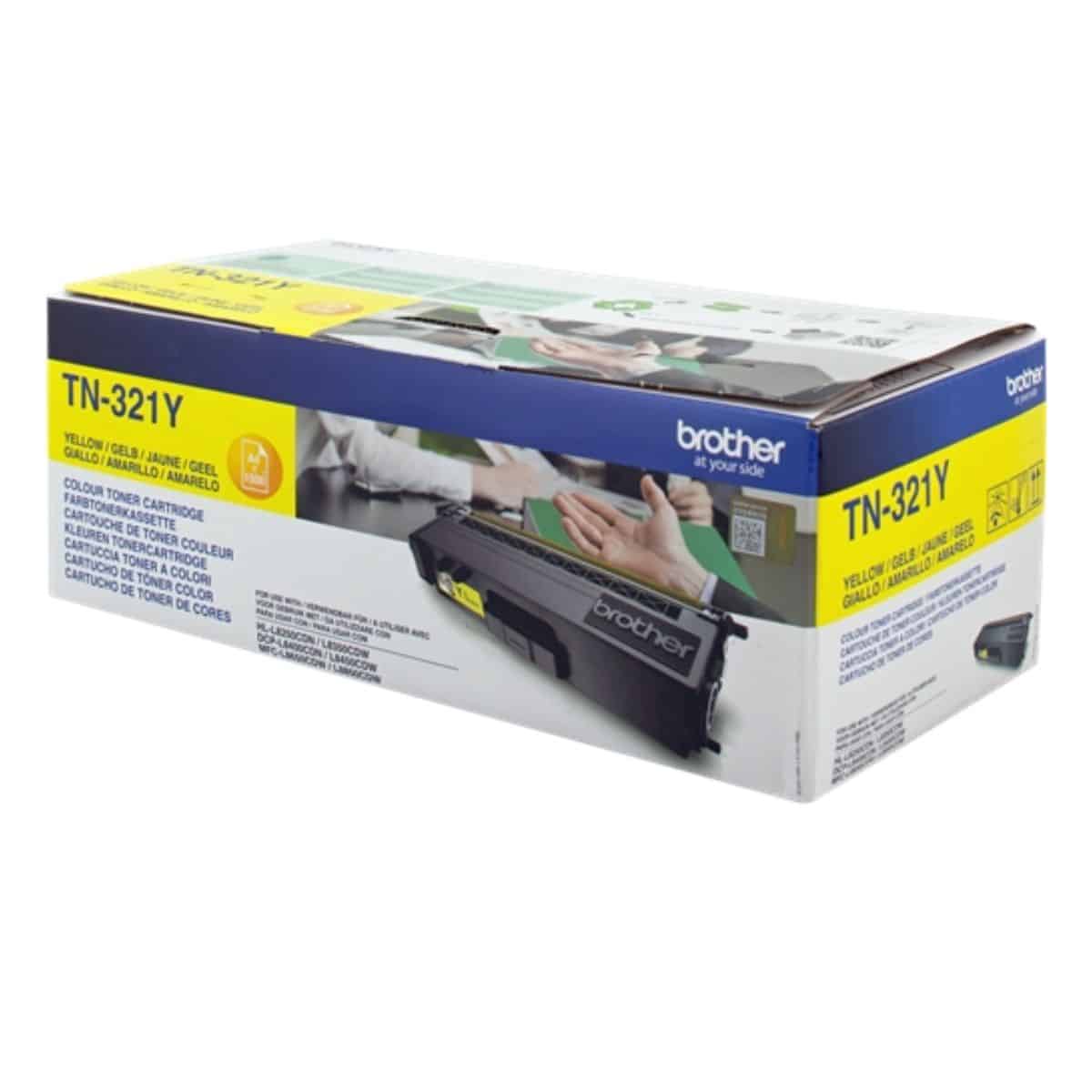 TN 321 Y Toner laser Brother - Jaune