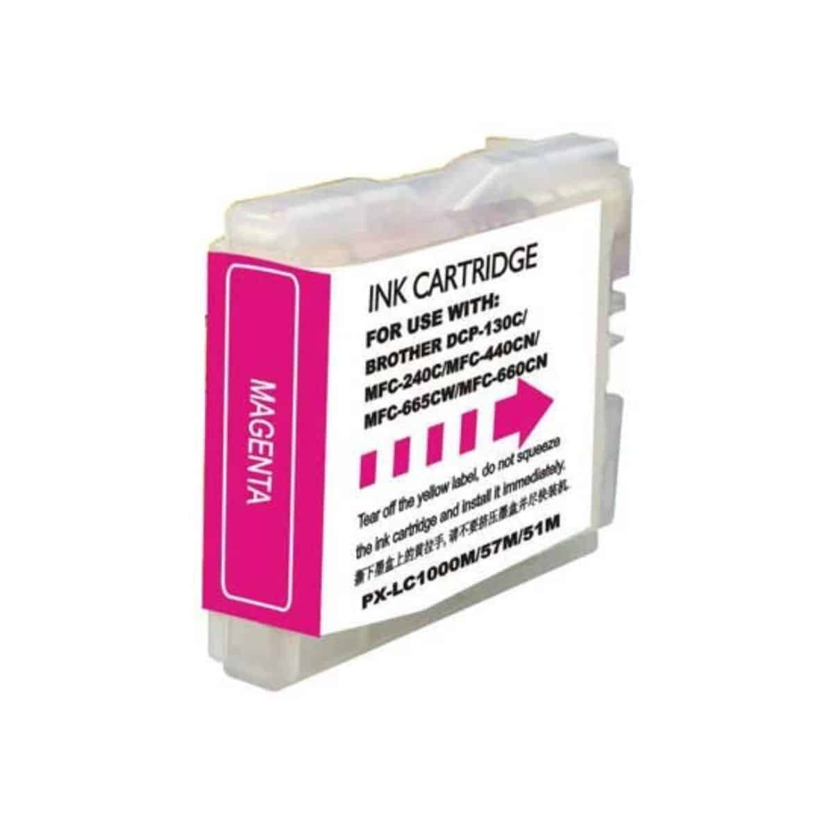LC-970 / LC-1000 M Cartouche d'encre compatible Brother - Magenta