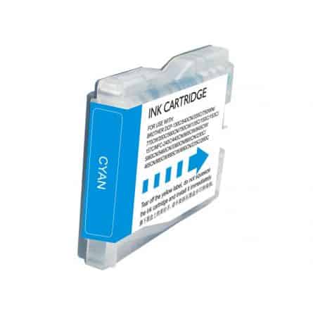 LC-970 / LC-1000 C Cartouche d'encre compatible Brother - Cyan