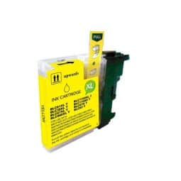 LC-980 / LC-1100 Y Cartouche d'encre compatible Brother - Jaune