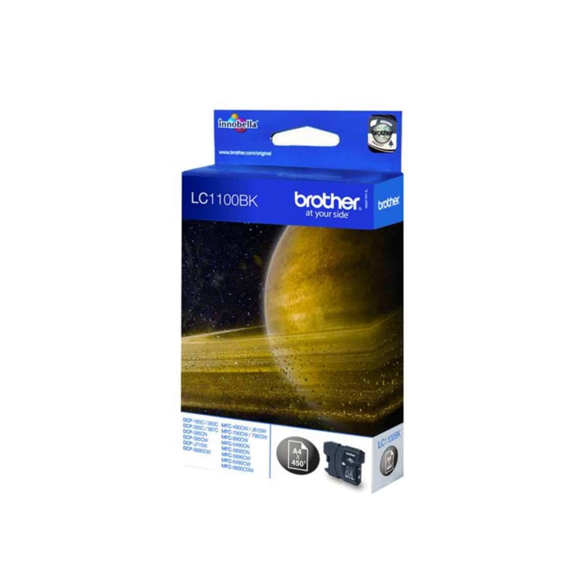 LC-1100 BK Cartouche d'encre Brother - Noir