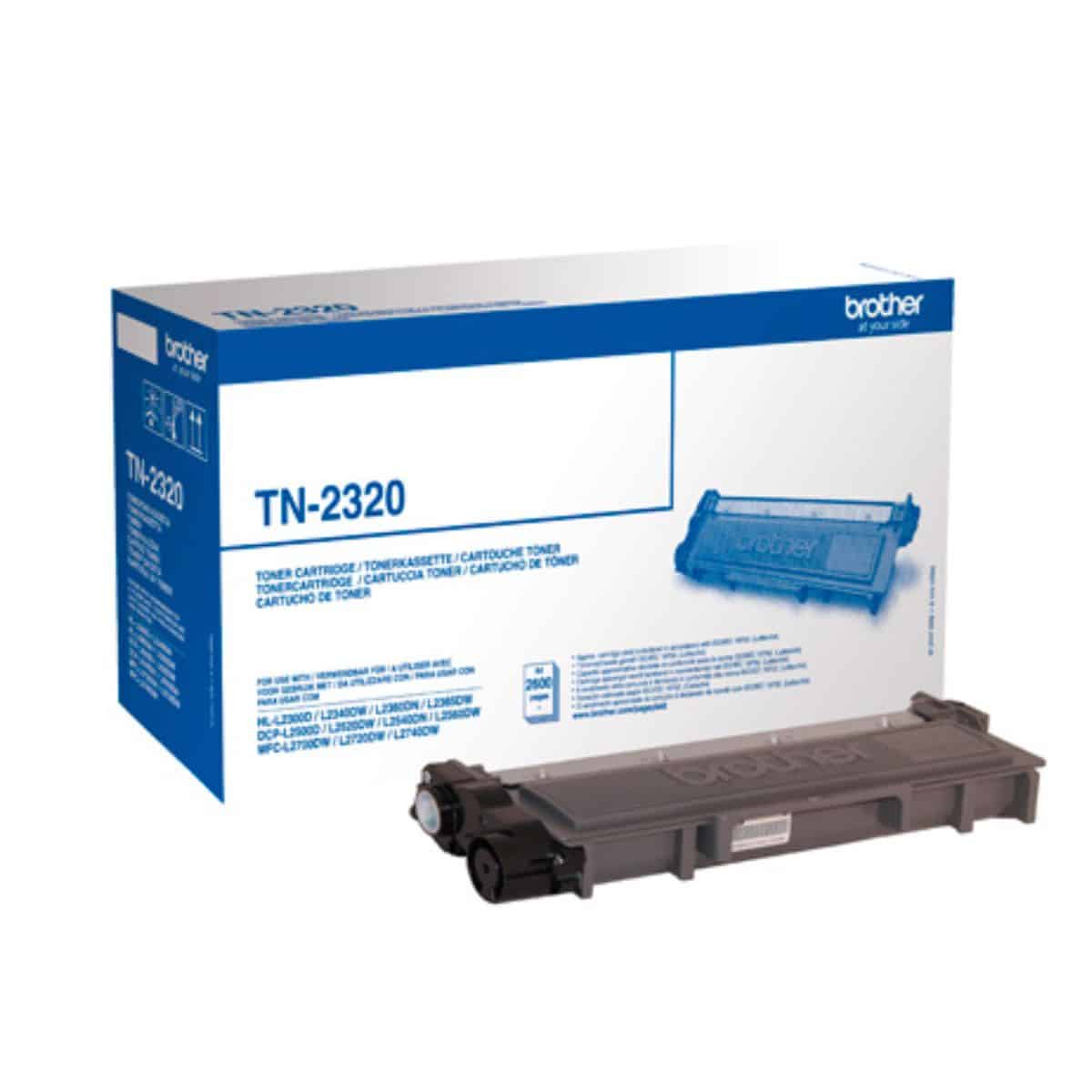 TN 2320 BK XL Toner laser Brother - Noir