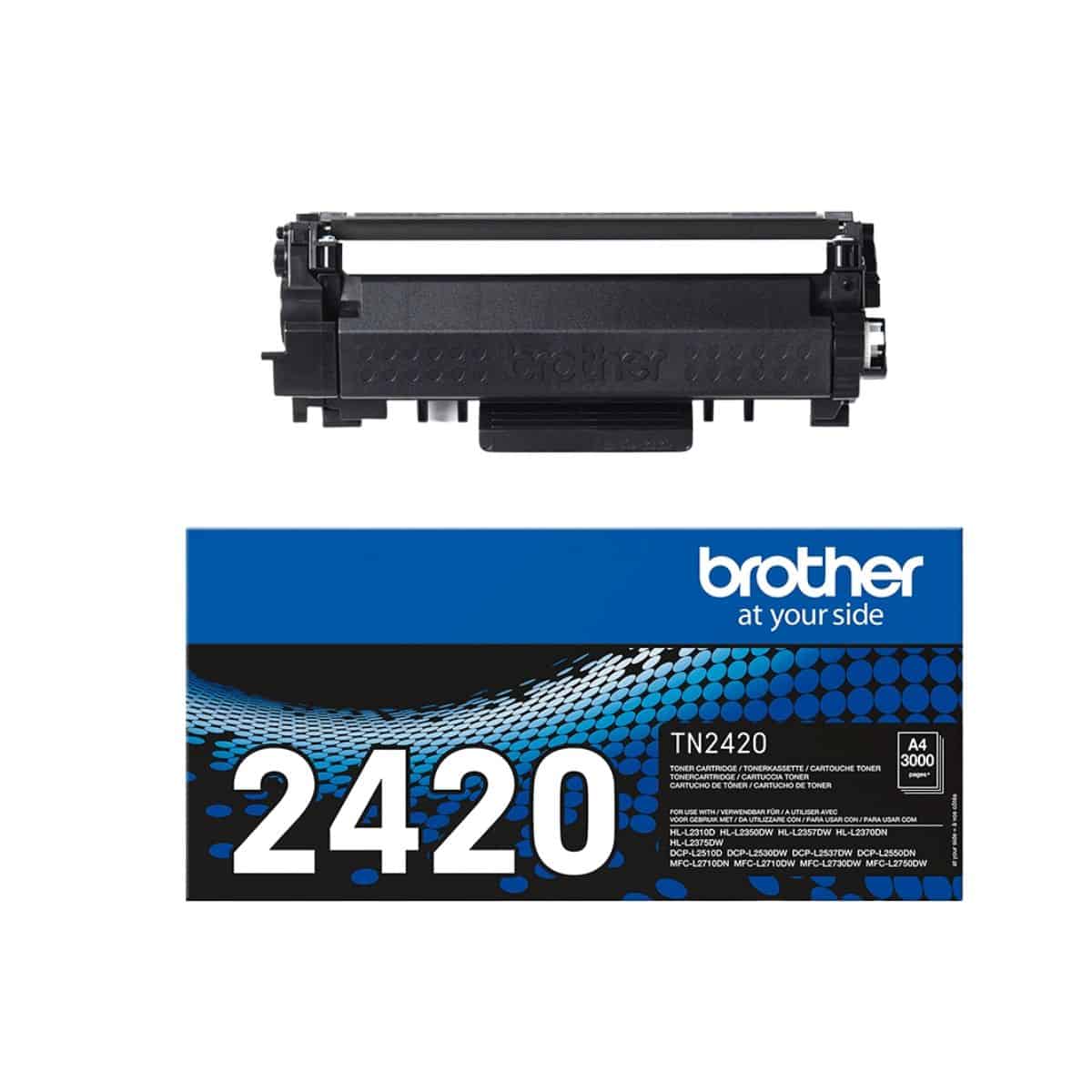 TN 2420 BK XL Toner laser Brother - Noir
