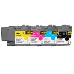 Pack de 4 Cartouches LC-3237 compatible Brother - 4 couleurs