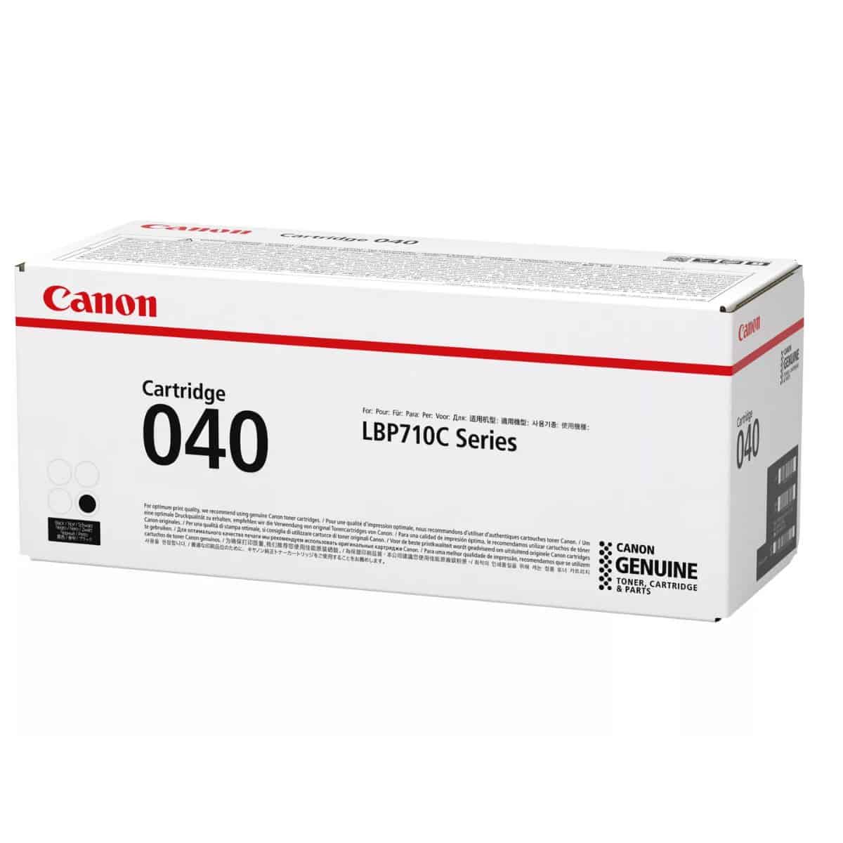 040 BK Toner laser Canon - Noir