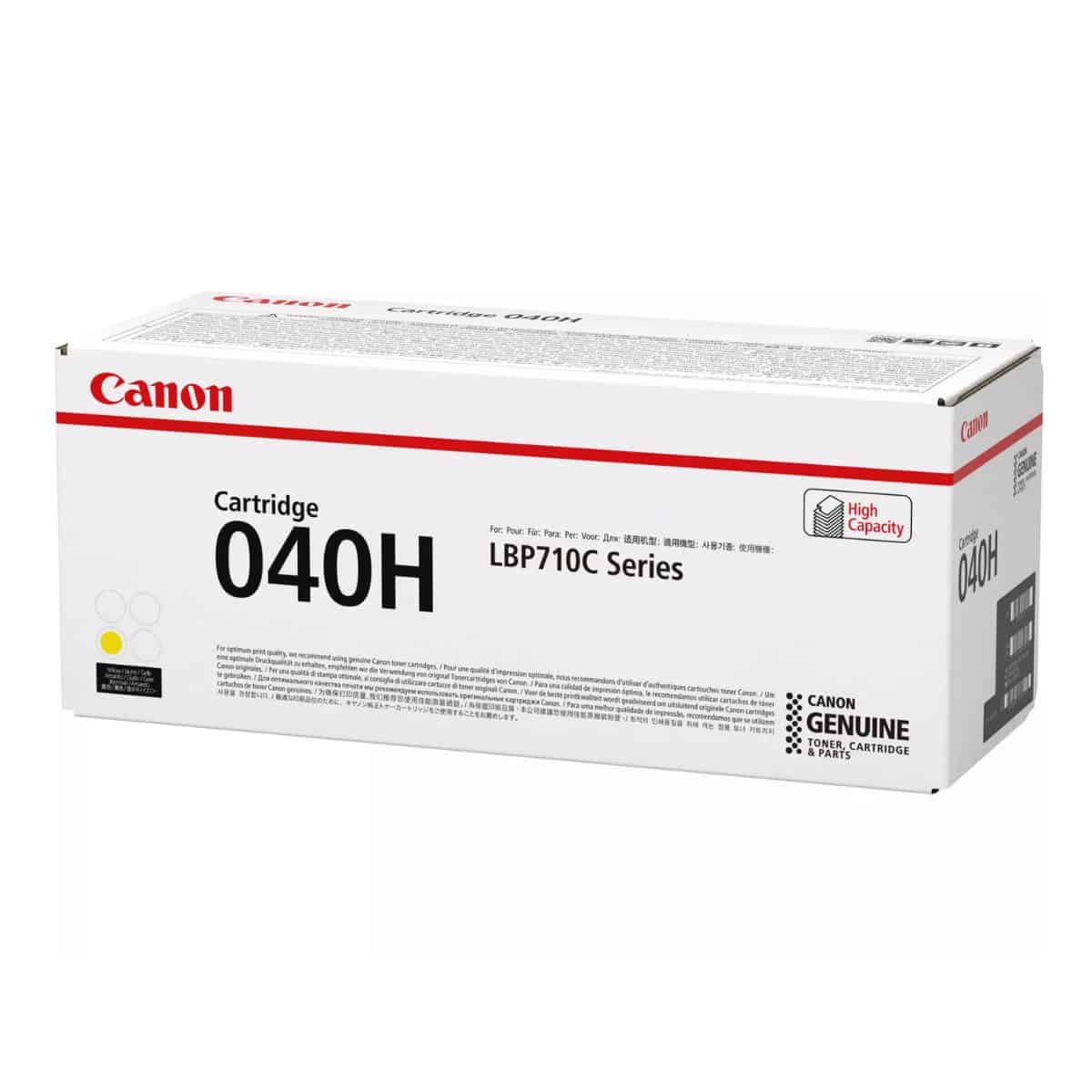 040 H Y Toner laser Canon - Jaune