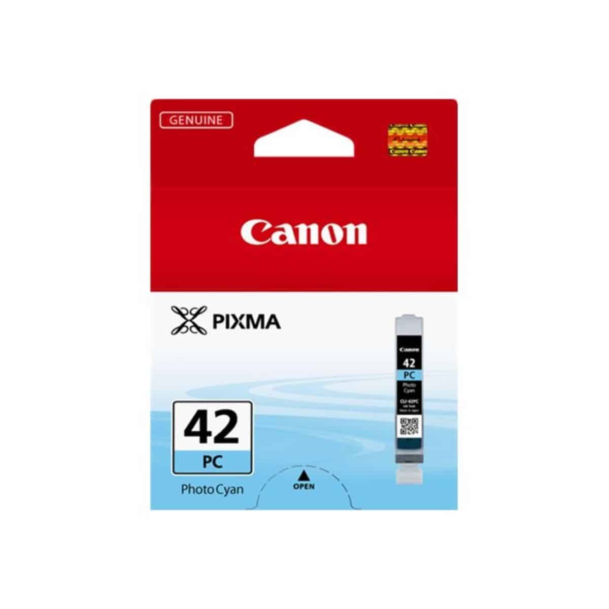 CLI 42 PC Cartouche d'encre Canon - Cyan Photo