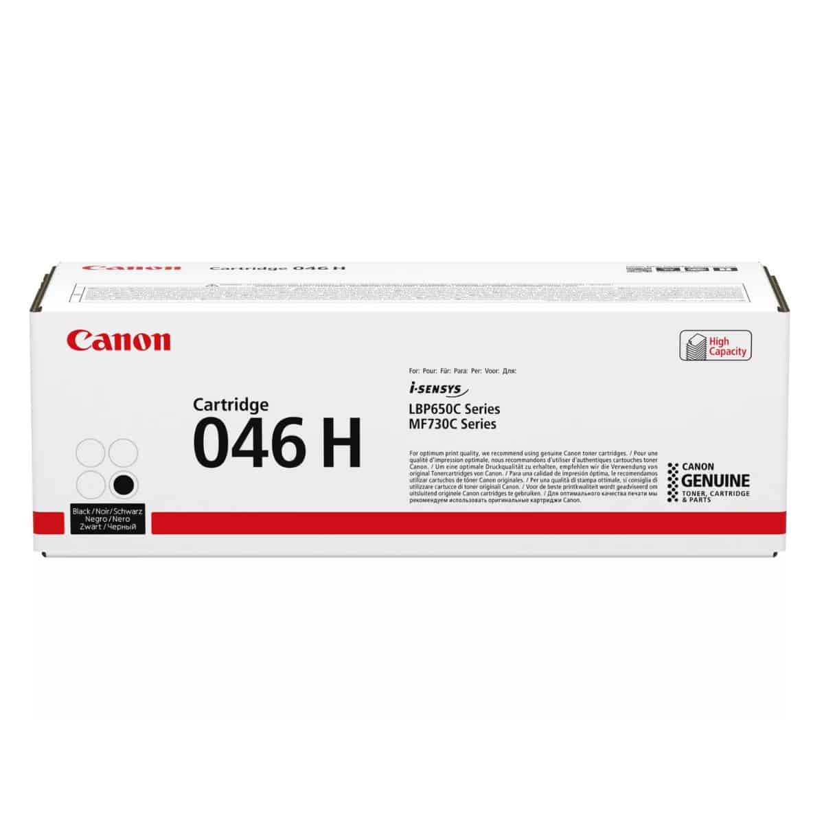 046-H BK Toner laser Canon - Noir