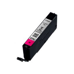 Lot De 4 Cartouches D'encre Noire Compatibles Canon CLI-571Bk - 12ml, Marque Go Inks