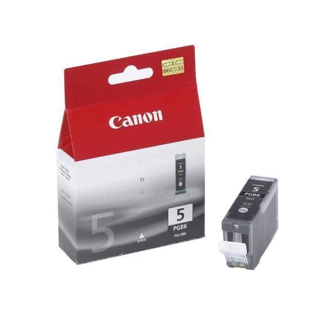 PGI 5 BK Cartouche d'encre Canon - Noir