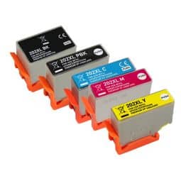 Pack 5 Cartouches 202 XL générique pour Epson - 5 Couleurs - Kiwi