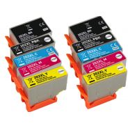 Pack 10 Cartouches 202 XL générique pour Epson - 5 Couleurs - Kiwi