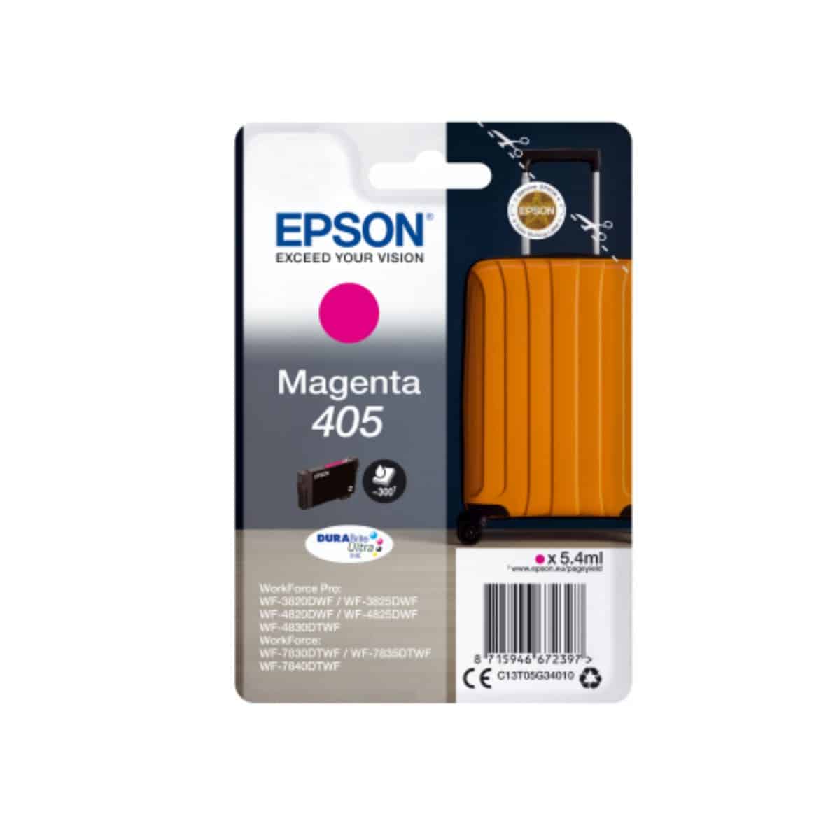 405 Cartouche d'encre Epson - Magenta