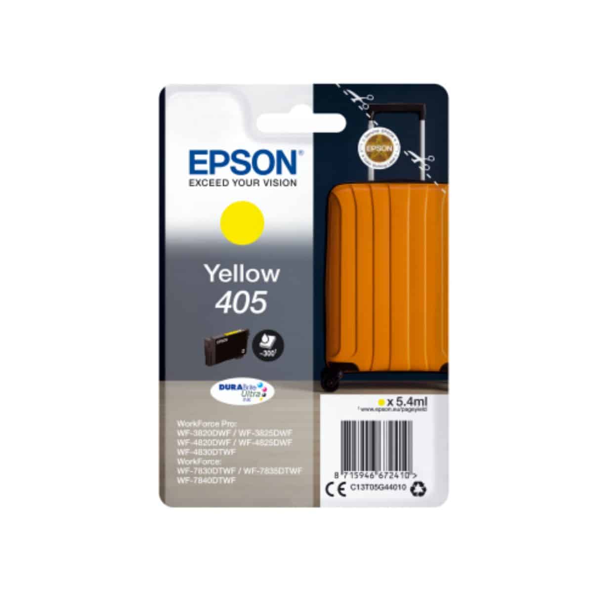 405 Cartouche d'encre Epson - Jaune