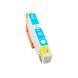 T2435 Cartouche d'encre générique pour Epson - Cyan photo - T24XL Eléphant