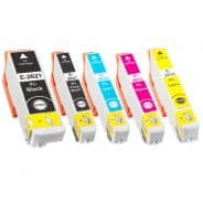 Pack 5 Cartouches T2636 générique pour Epson - T26XL - Ours Polaire