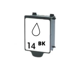 N°14 BK Cartouche d'encre générique pour HP - Noir