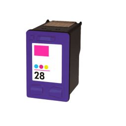 N°28 Cartouche d'encre recyclée pour HP - 3 Couleurs