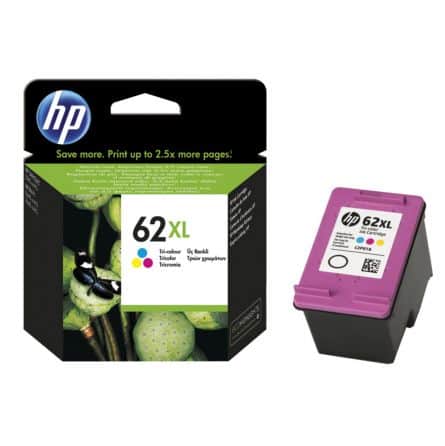 HP-62 XL CL Cartouche d'encre HP - C2P07AE - 3 Couleurs