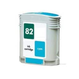 N°82 C Cartouche d'encre générique pour HP - Cyan