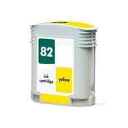 N°82 Y Cartouche d'encre générique pour HP - Jaune