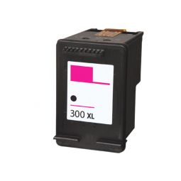 N°300 BK XL Cartouche d'encre recyclée pour HP - Noir