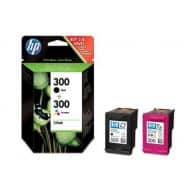Pack HP-300 BK + CL Cartouches d'encre HP - CN637EE
