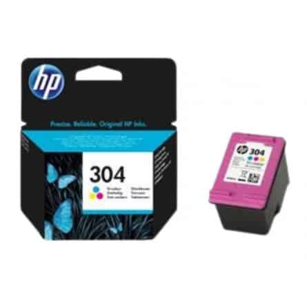 HP 304 - Cartouche d'encre 304XL noire et 304 couleur + crédit