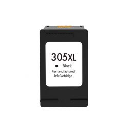 N°305 XL BK Cartouche d'encre recyclée pour HP - 3YM62AE - Noir