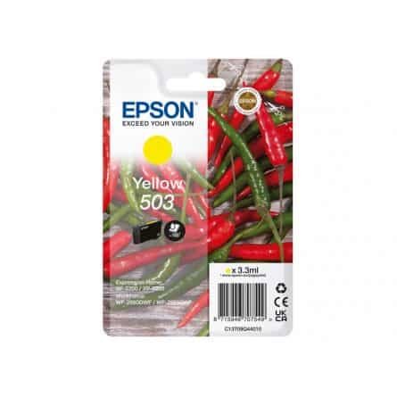 503 Y Cartouche d'encre Epson C13T09Q44010 - Jaune - Piments