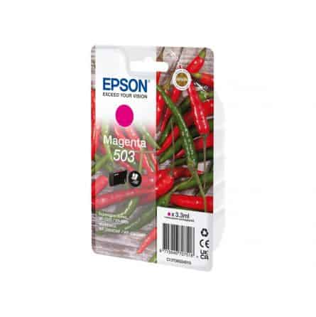 503 M Cartouche d'encre Epson C13T09Q34010 - Magenta - Piments