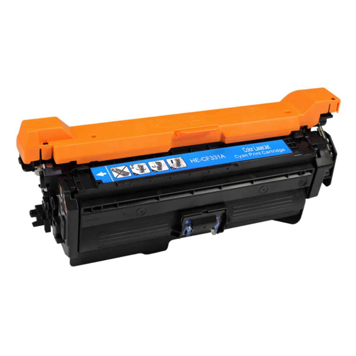 CF331A Toner laser générique pour HP 654A - Cyan