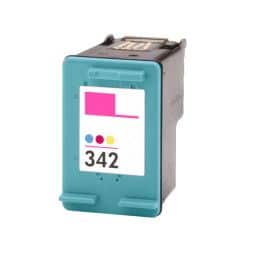 N°342 Cartouche d'encre recyclée pour HP - 3 Couleurs