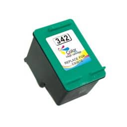 N°342 Cartouche d'encre recyclée pour HP - 3 Couleurs