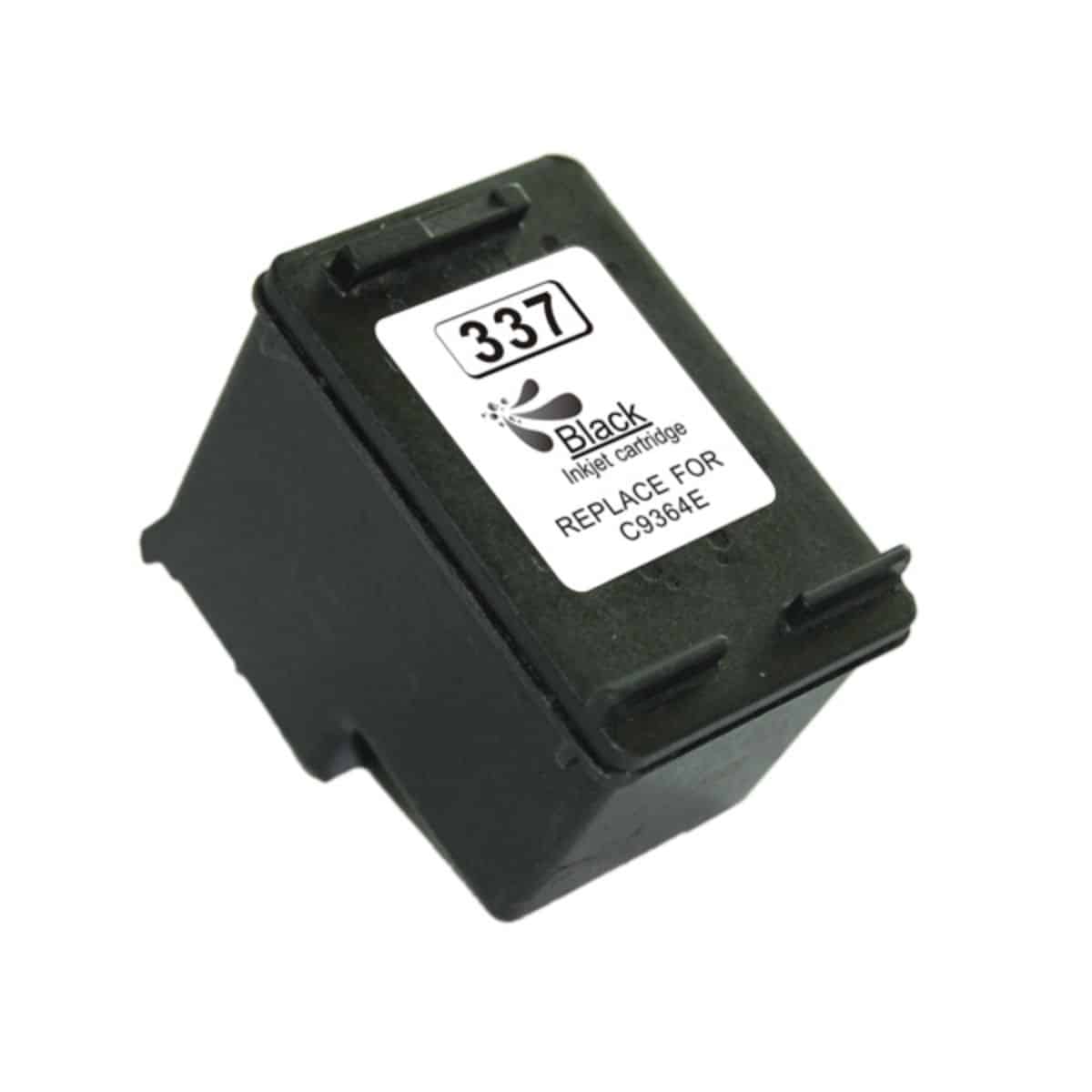 Cartouche D'encre Compatible HP 337XL Noir - 2 Pièces - Fabriqué En France QUALITONER
