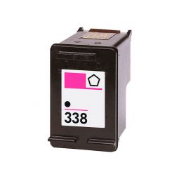 N°338 Cartouche d'encre recyclée pour HP - Noir