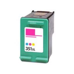 N°351 XL Cartouche d'encre recyclée pour HP CB338E - 3 Couleurs