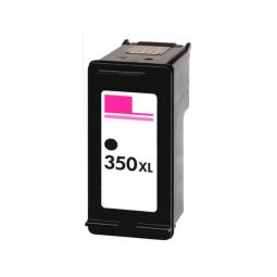 N°350 XL Cartouche d'encre recyclée pour HP CB336EE - Noir