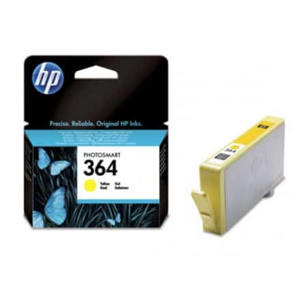 HP-364 Y Cartouche d'encre HP - Jaune