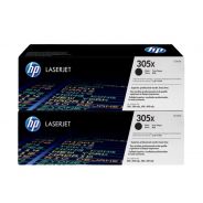 Lot de 2 CE410X Toner laser HP - Noir - 305X