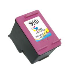 N°901 CL XL Cartouche d'encre recyclée pour HP - 3 Couleurs