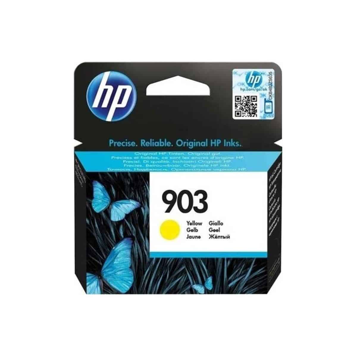 CARTOUCHE D'ENCRE HP ORIGINAL T6M15AE /T6M03AE /T6M07AE /T6M11AE N°903XL  NOIR/CYAN/MAGENTA/JAUNE