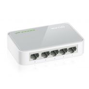 Switch 5 ports RJ45 - 10/100 Mbps - TP-Link - Blanc / Gris