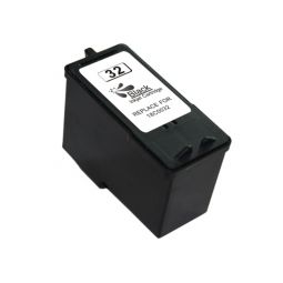 L-32 Cartouche d'encre recyclée Lexmark - Noir