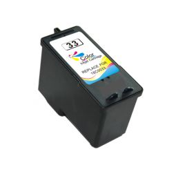 L-33 Cartouche d'encre recyclée Lexmark - 3 Couleurs